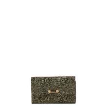 Borbonese Portafoglio Medium con patta Catrame - 1
