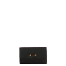 Borbonese Portafoglio Medium con patta Dark Black - 1