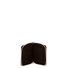Borbonese Portafoglio Small Zip Around Cioccolato - 3