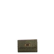 Borbonese Portafoglio Medium con patta Catrame - 1