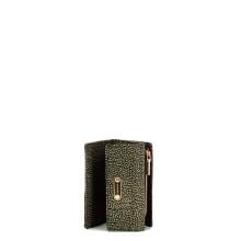 Borbonese Portafoglio Medium con patta Catrame - 3