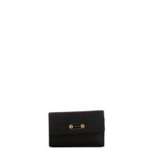 Borbonese Portafoglio Medium con patta Dark Black - 1