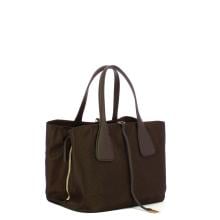 Borbonese Borsa a mano Vis a Vis Cioccolato - 2