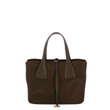 Borbonese Borsa a mano Vis a Vis Cioccolato - 3
