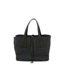 Borbonese Borsa a mano Vis a Vis Dark Black - 3