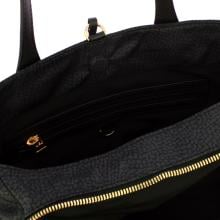 Borbonese Borsa a mano Vis a Vis Dark Black - 5