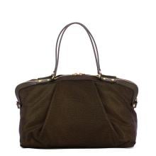 Borbonese Borsa a spalla Frame Medium Cioccolato - 3