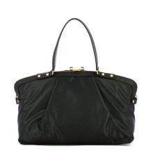 Borbonese Borsa a spalla Frame Medium Dark Black - 3
