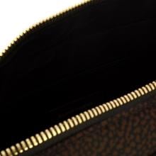 Borbonese Tracolla camera case Medium Cioccolato Caffè - 4