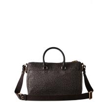 Borbonese Bauletto Medium Catrame Cenere - 3