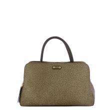 Borbonese Urban bauletto Medium Carbone - 1