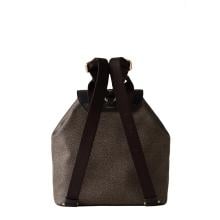 Borbonese Zaino Urban medium Carbone - 3