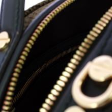 Borbonese Sexy Bag Small camoscio OP Cumino Ebano - 5