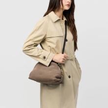 Borbonese Sexy Bag Small Cenere Ebano - 2