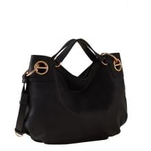 Borbonese London Hobo Medium Nero - 3