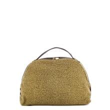 Borbonese Sexy Bag Medium camoscio OP Naturale Ebano - 1