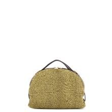 Borbonese Sexy Bag Small camoscio OP Naturale Ebano - 1