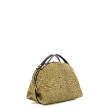 Borbonese Sexy Bag Small camoscio OP Naturale Ebano - 2
