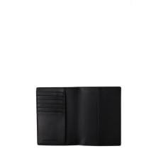 Borbonese Porta passaporto OP Naturale Nero - 900152AN0311 - 2