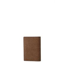 Borbonese Porta passaporto OP Naturale Nero - 900152AN0311 - 3