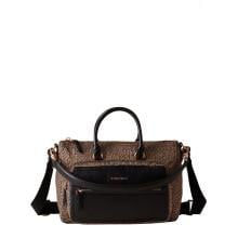 Borbonese B-Club bauletto medium OP Naturale Nero - 910103460286X11 - 1