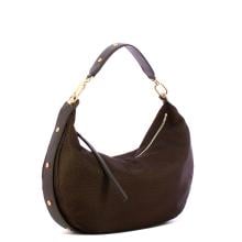 Borbonese Hobo bag medium Cioccolato - 91010220AH1219 - 2