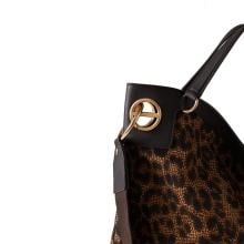 Borbonese Borsa a mano London Large Corteccia - 910102630325255 - 4