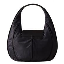 Borbonese Borsa Hobo Medium Dark Black - 91010120AJ0Y66 - 4