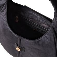 Borbonese Borsa Hobo Medium Dark Black - 91010120AJ0Y66 - 5