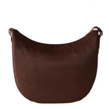 Borbonese Borsa Luna Bag Medium con taschino Noisette - 934109I15038 - 4