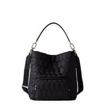 Borbonese Secchiello Honey Dark Black - 91010130AH1Y66 - 1