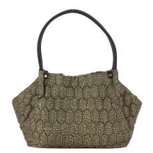 Borbonese Honey bag shopping medium OP Naturale Nero - 91010127AH1X11 - 3