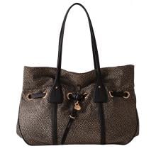 Borbonese Prive shopping large OP Naturale Nero - 91010230AH1M32 - 1