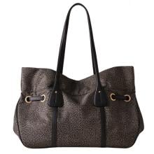 Borbonese Prive shopping large Catrame - 91010230AH1M32 - 3