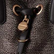 Borbonese Prive shopping large Catrame - 91010230AH1M32 - 4