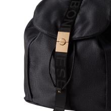 Borbonese Zaino Medium Dark Black - 91010051AH1Y66 - 5