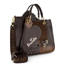 Braccialini Amy Patchwork Cioccolato - 2