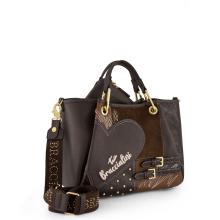 Braccialini Amy Patchwork Cioccolato - 2