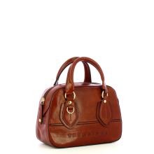 The Bridge Daphne Marrone Oro Handbag - 2