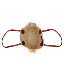 The Bridge Shopping Bag Luna in paglia Marrone Oro - 3