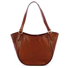 The Bridge Shopper Domitilla Marrone Oro - 3