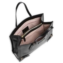 The Bridge Monica shoping bag Nero Oro - 04501601 30 - 4