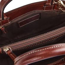The Bridge Gaia borsa a mano Marrone Oro - 44352501 14 - 5