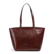 The Bridge Guelfa shopping bag Marrone Oro - 44361055 14 - 1