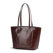 The Bridge Guelfa shopping bag Marrone Oro - 44361055 14 - 2