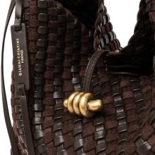 Gianni Chiarini Aurelie hobo piccola Espresso - BS 12065/COMM W-PLINT 2107 - 7