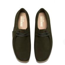 Clarks Scarpa Wallabee Forest Green Suede - 6