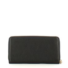 Coccinelle Portafoglio Metallic Soft Zip Around Noir - 2
