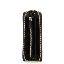 Coccinelle Portafoglio Metallic Soft Zip Around Noir - 3