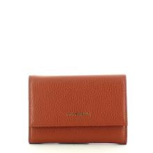 Coccinelle Portafoglio Medio Metallic Soft Brule - 1